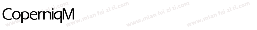 Coperniq Medium字体转换